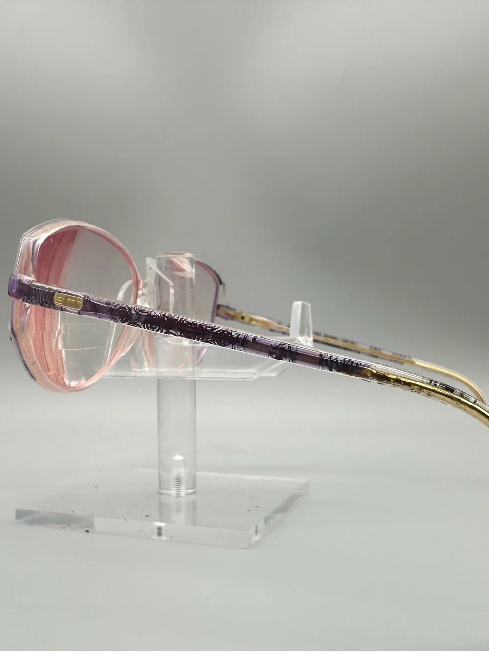 Silhouette M 1803 20 C 2866 Pink Purple Oval Eyeglass Frames Austria 54-14 135